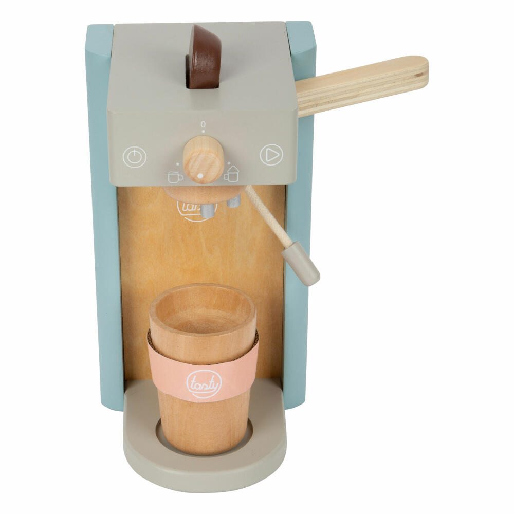 Legler Kaffeemaschinen-Set tasty, Küchenspielzeug, Kaufladen Zubehör, Holz, 12247