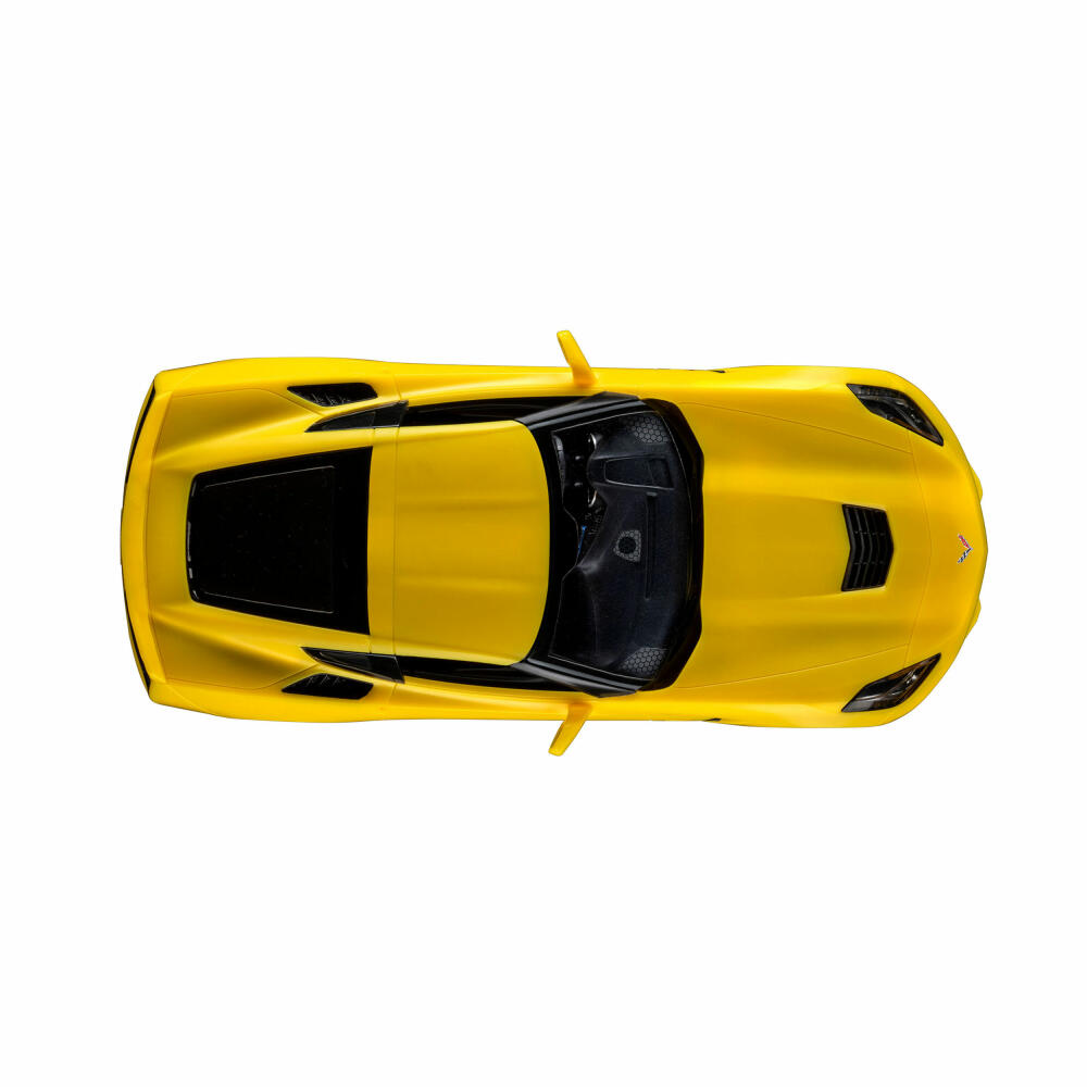 Revell Steck-Modellbausatz 2014 Corvette Stingray easy-click-system, Sportwagen, Auto, 38 Teile, 07825