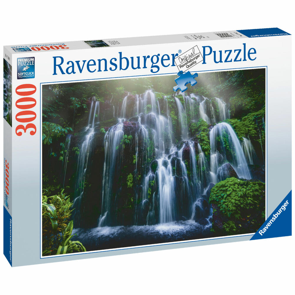 Ravensburger Waterfall on Bali, Adult Puzzle, Puzzle, 3000 pieces, 17116
