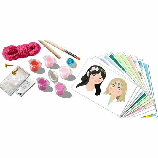 Ravensburger EcoCreate Sparkle with the Fairies, Bastelset, Kreativset, Bastel Set, Kinder, Upcycling, Basteln, 23670