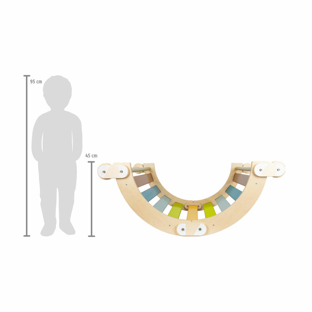 Legler Kletterwippe Adventure, Outdoor-Spielzeug, Kletterspielzeug, Holz, 12239