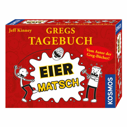KOSMOS Family Games Greg's Diary - Egg Mash, Card Game, Game, Ages 8 and Up, 691905