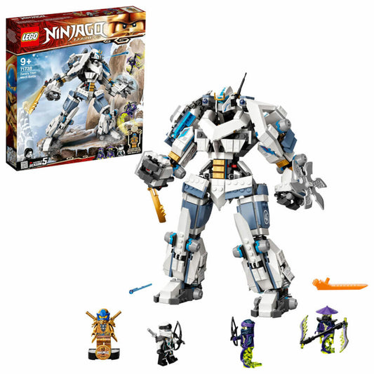 LEGO Ninjago Zanes Titan-Mech, 840-tlg., Bauset, Konstruktionsset, Bausteine, Spielzeug, ab 9 Jahre, 71738