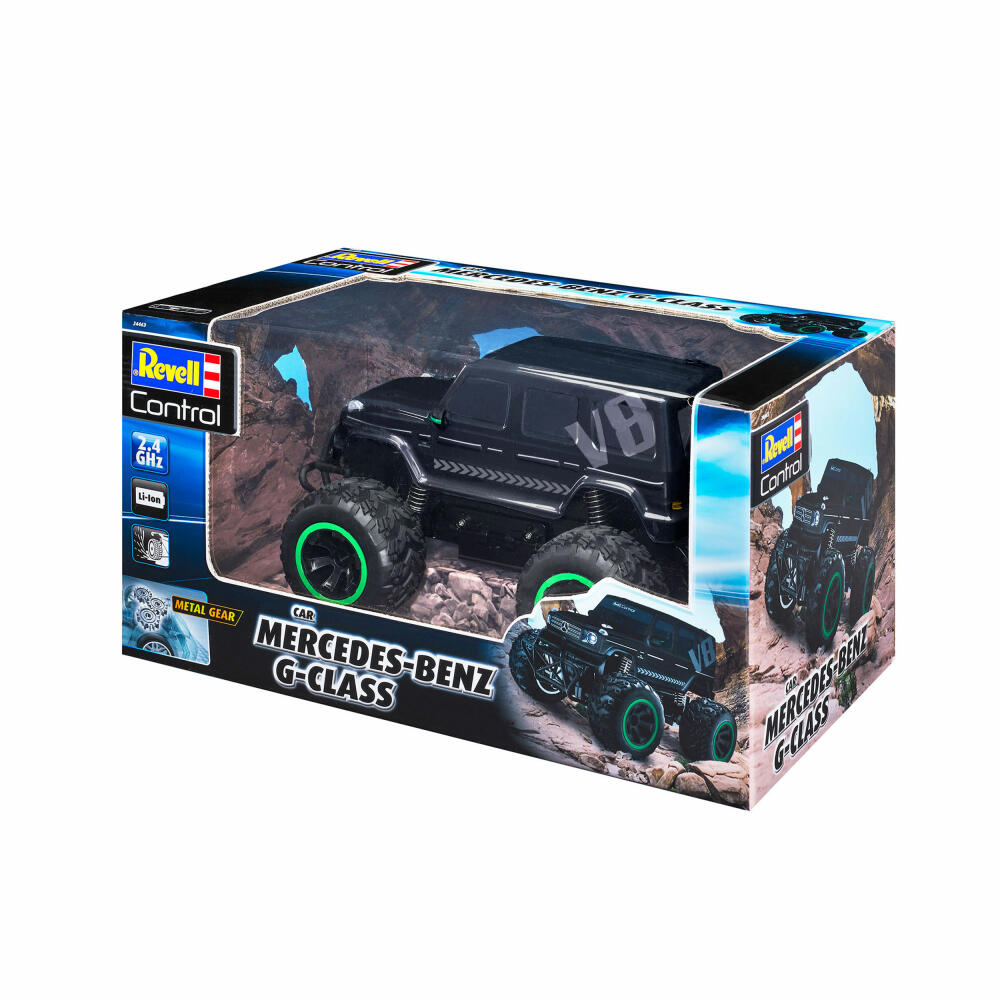 Revell Control RC Car Mercedes G-Klasse, ferngesteuerter Monster-Truck, 2.4 GHz, ab 8 Jahren, 24463