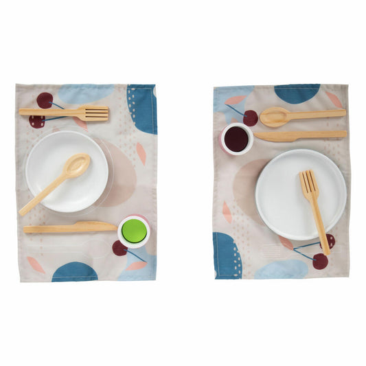Legler Kinder Geschirr-Set tasty, Spielzeug-Geschirr, Küchenspielzeug, 12245