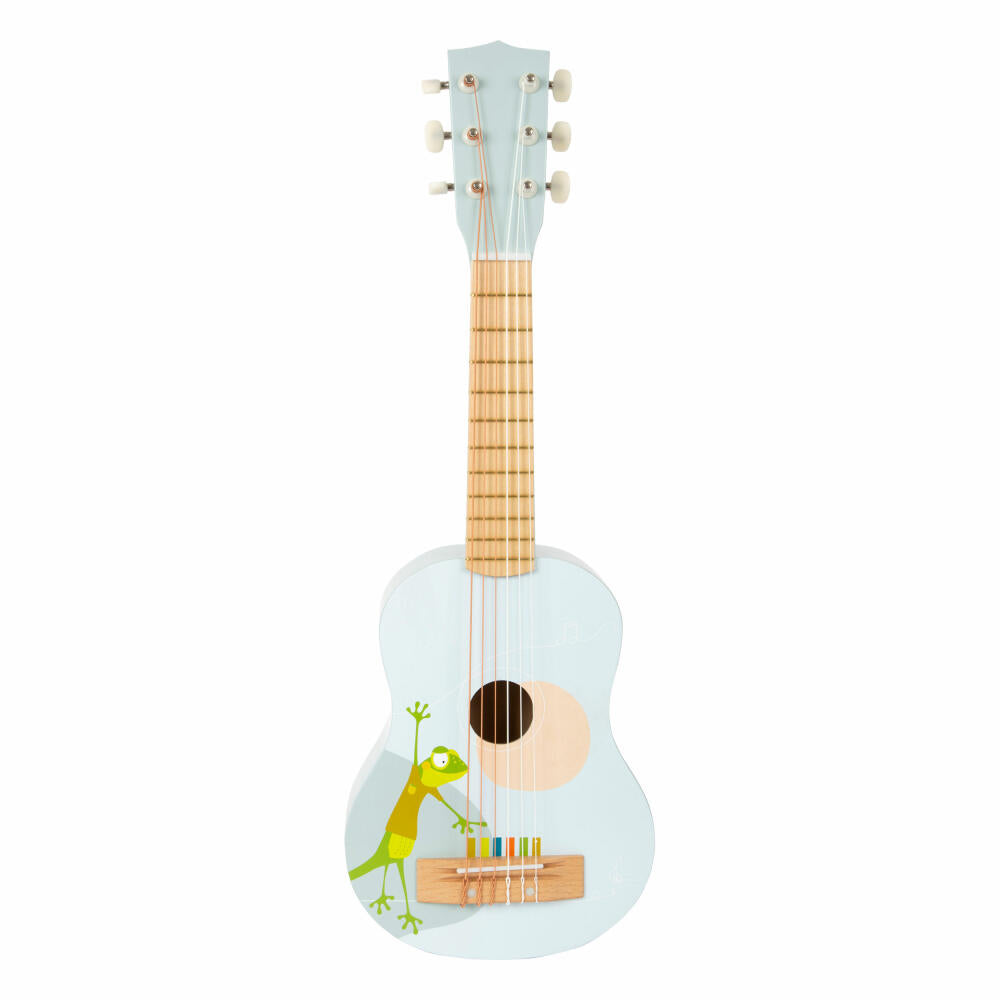 Legler Kinder-Gitarre Groovy Beats, Kinder-Instrument, Lerngitarre, Holz, 12253