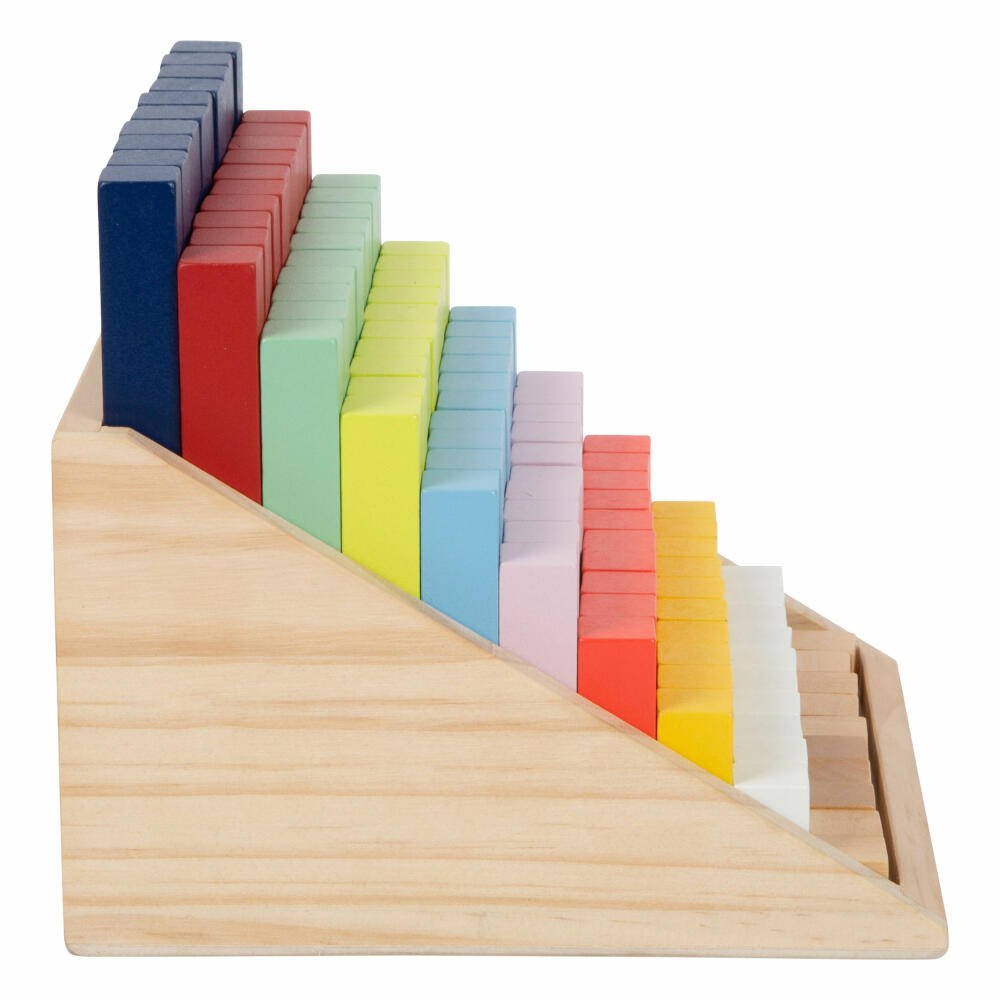Legler Rechenstäbchen XL-Lernbox Educate, Lernspielzeug, Spielklötze, Holz, 12214