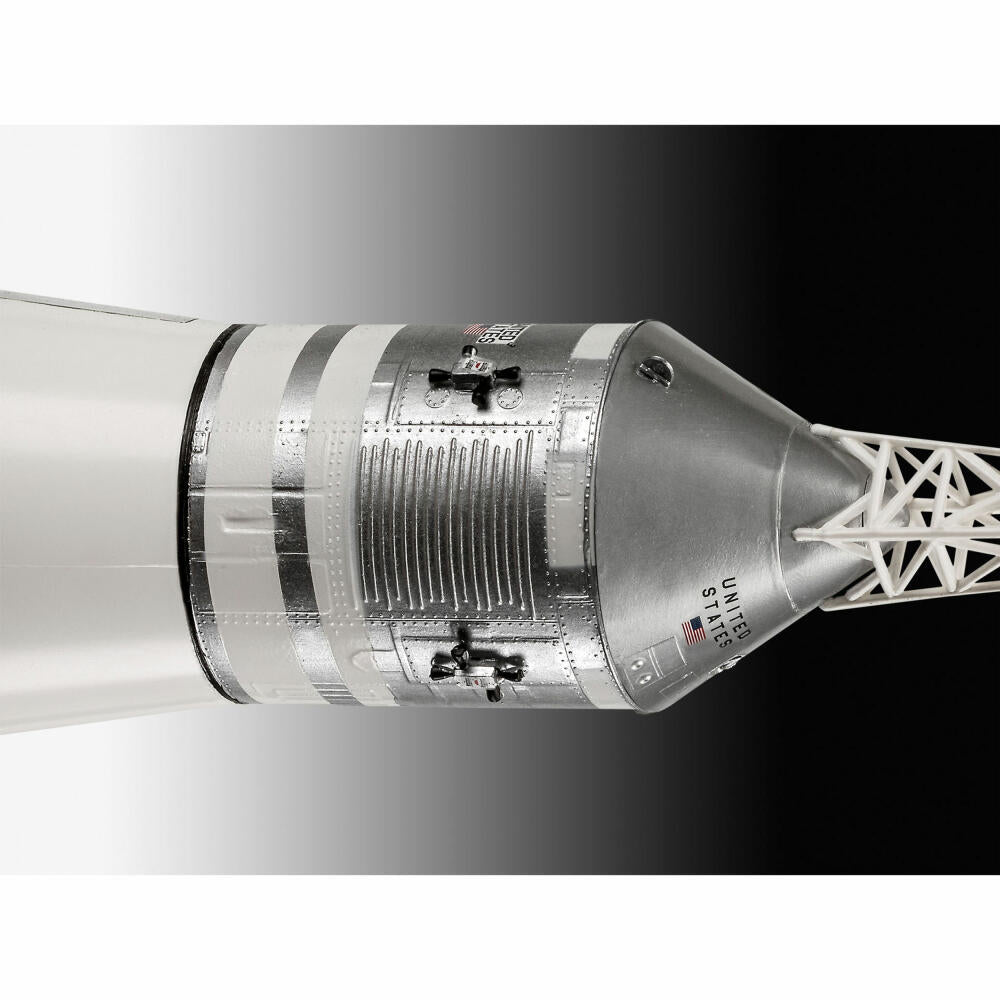 Revell Modellbausatz Geschenkset Apollo 11 Saturn V Rocket, Rakete, 183 Teile, 03704