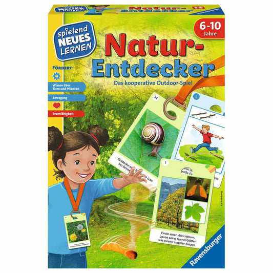 Ravensburger Nature Explorer, educational game, children's game, movement game, skill game, 25033