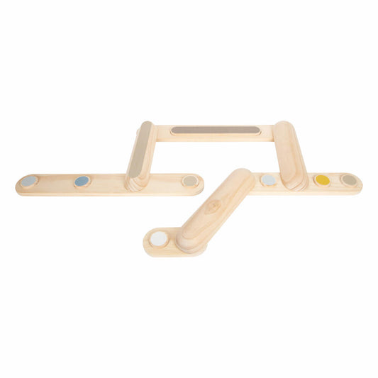 Legler Balancierstege Adventure, Outdoor-Spielzeug, Kletterspielzeug, Holz, 12241