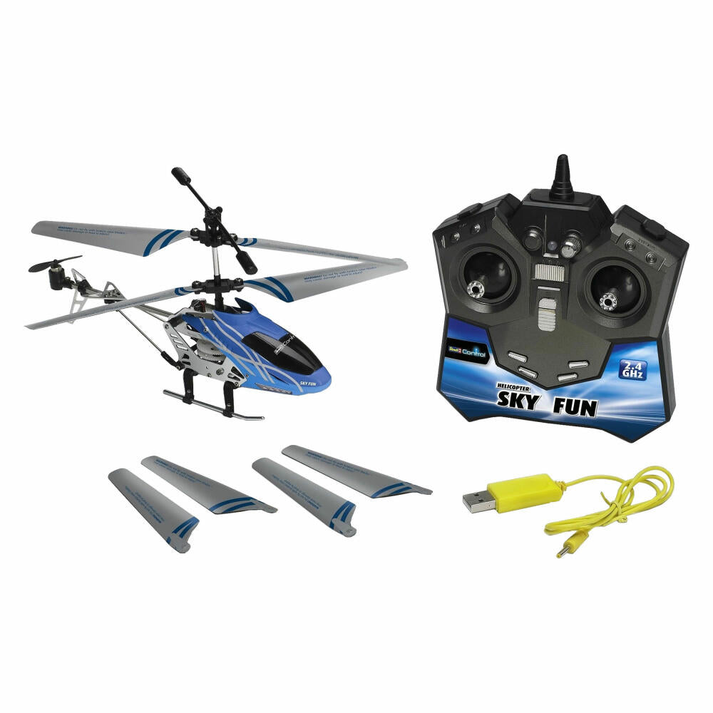 Revell Control Helicopter Sky Fun, ferngesteuerter Hubschrauber, 2.4 GHz, ab 8 Jahren, 23982