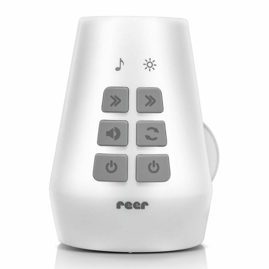 reer DreamBeam Motivprojektor, mit Einschlafliedern, Motiv Projektor, Kinder, Weiß, 52110