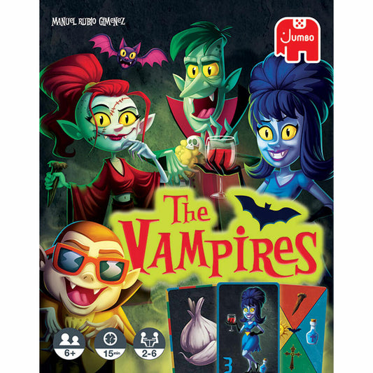 Jumbo Games The Vampires, card game, board game, family game, children's game, from 6 years, 19822