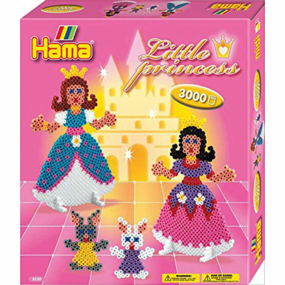 Hama Iron Beads Midi - Gift Pack Princess -1 Pegboard Princess, 300