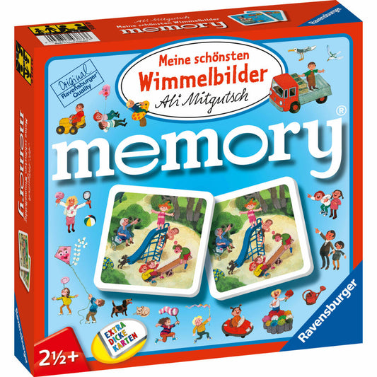 Ravensburger Funny Children's Games My Most Beautiful Hidden Objects Memory, Memory Game, Card Game, Children's Game, 81297