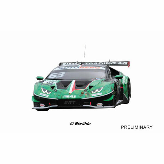 Carrera GO!!! Lamborghini Huracán Mirko Bortolotti No.63, slot car, racing car, car, scale 1:43, 20064228