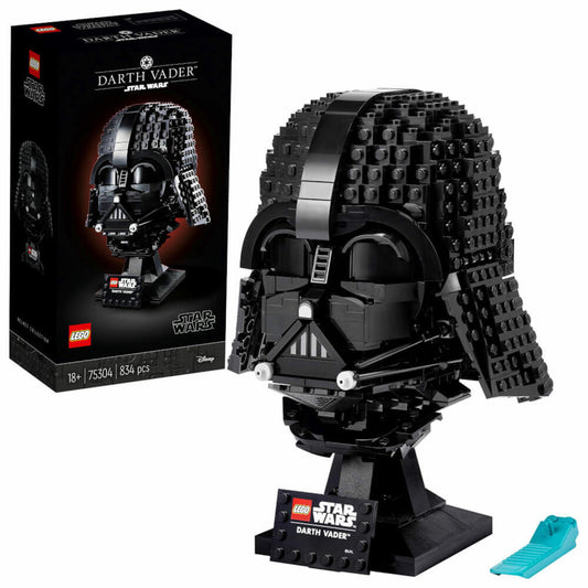 LEGO Star Wars Darth Vader Helmet, 834 pcs., Building Set, Construction Set, Building Blocks, Ages 18+, 75304