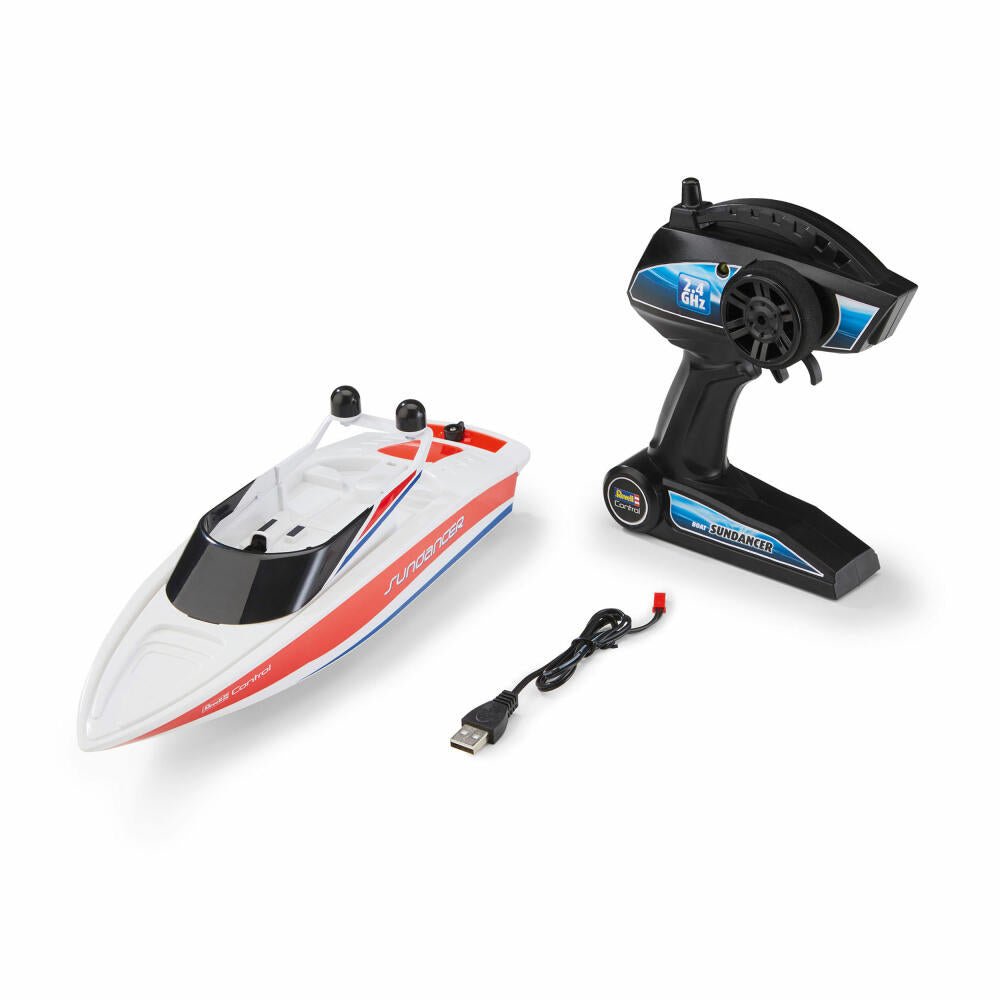 Revell Control Boat Sundancer, ferngesteuertes Boot, Yacht, 2.4 GHz, ab 8 Jahren, 24137