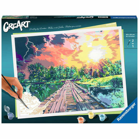 Ravensburger CreArt Magical Light, Malen nach Zahlen, Malset, Malvorlage, Malen, 20279