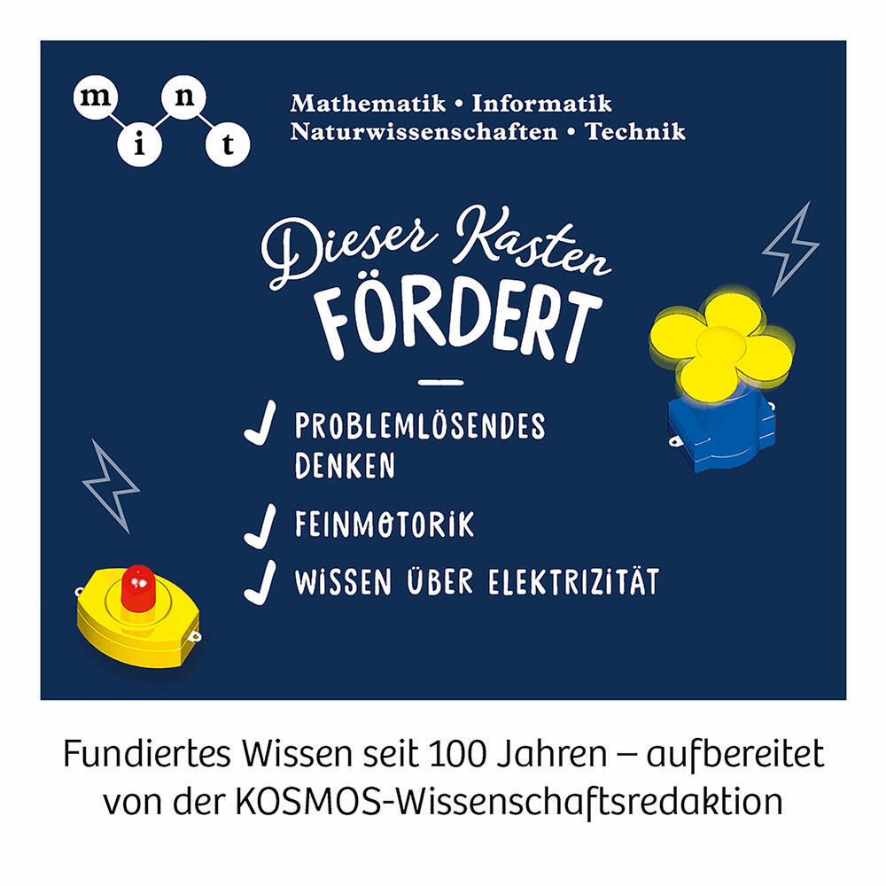 KOSMOS Elektro & Co., Technik, Modellbausatz, Spielzeug, Basteln, Bauen, ab 8 Jahre, 620639
