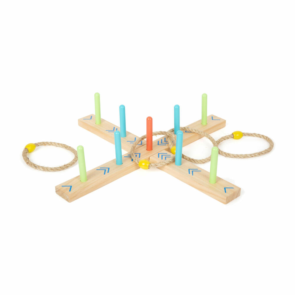 Legler Ringwurfspiel Active, Outdoor-Spiel, Wurfspiel, Holz, ab 3 Jahren, 12035
