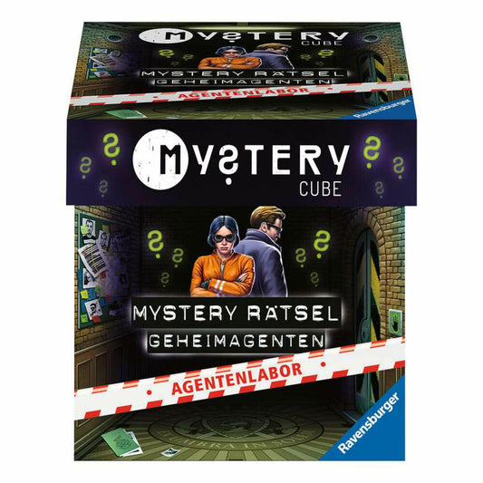 Ravensburger Mystery Cube The Agent Lab, Escape Puzzle, Board Game, Ages 10 and Up, 20227