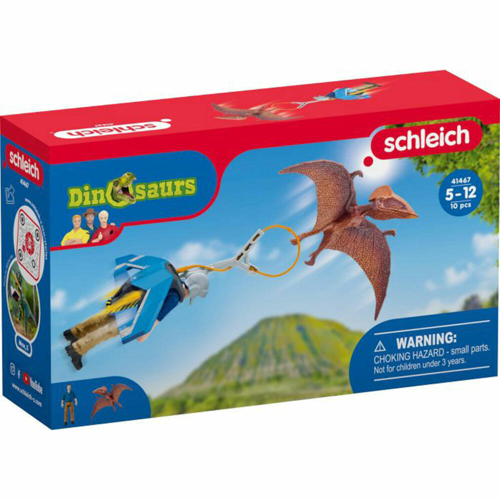 schleich Dinosaurs 41467 Jetpack Pursuit