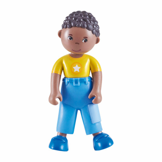 HABA Little Friends Puppe Erik, Bauernfigur, Spiel Figur, Spielfigur, Spielzeug, 302802