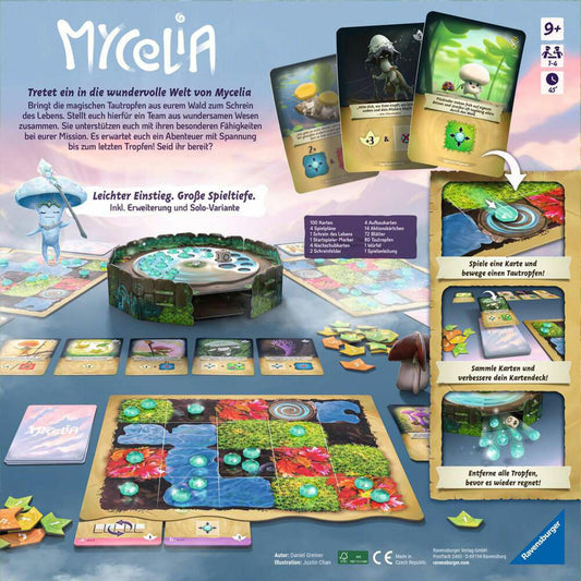 Ravensburger Mycelia, Brettspiel, Strategiespiel, Familienspiel, Gesellschaftsspiel, ab 9 Jahren, 27489