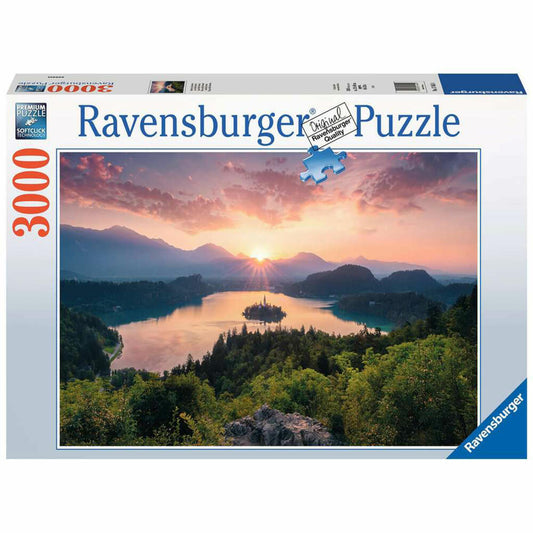 Ravensburger Puzzle Bleder See, Slowenien, Erwachsenenpuzzle, 3000 Teile, ab 14 Jahren, 17445