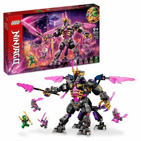 LEGO Ninjago Der Kristallkönig, 722-tlg., Bauset, Konstruktionsset, Bausteine, Spielzeug, ab 9 Jahre, 71772
