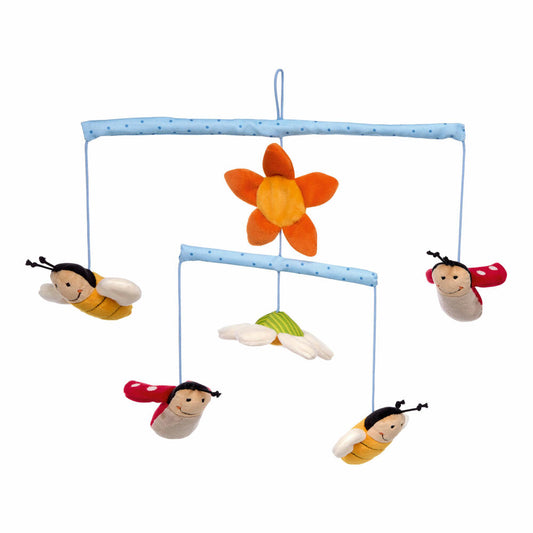 sigikid Mobile Bienen, Babymobile, Einschlafhilfe, Babybett, Wickeltisch, Babyspielzeug, Baby Spielzeug, Deko, 42536