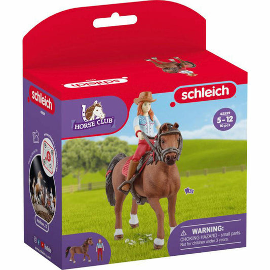 schleich Horse Club 42539 Hannah &amp; Cayenne