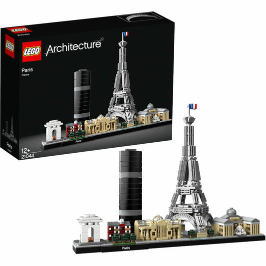 LEGO Architecture Paris, 649-tlg., Bauset, Konstruktionsset, Bausteine, ab 12 Jahre, 21044