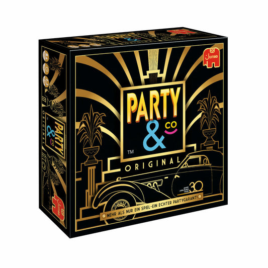 Jumbo Games Party &amp; Co. Original 30 Years Anniversary Celebration, Board Game, Party Game, Parlor Game, 19869