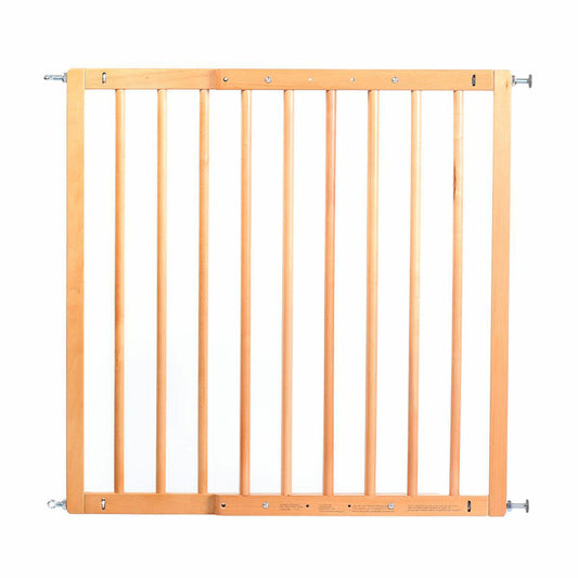 reer Basic Schraubgitter, Türgitter, Treppengitter, Treppenschutzgitter, Schutzgitter, Holz, 65.5 - 106 cm, 46977