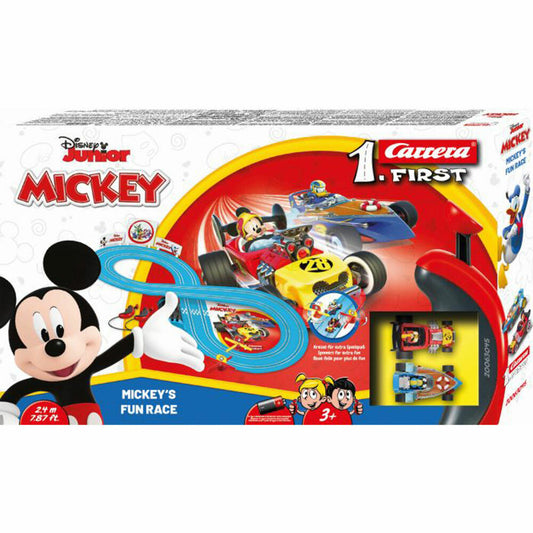 Carrera FIRST Mickeys Fun Race, race track, race track, racing car, from 3 years, 20063045