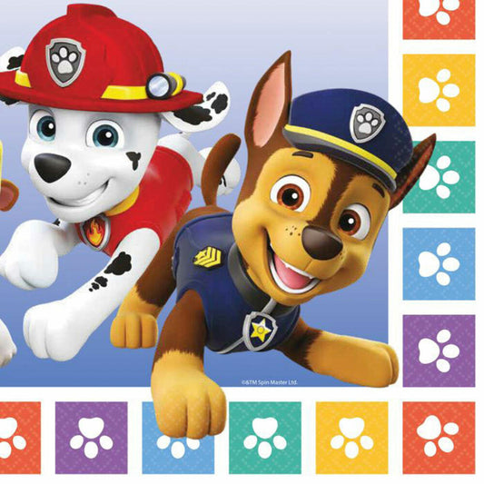 Amscan 16 napkins Paw Patrol 2022 33 x 33 cm