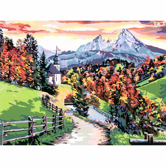 Ravensburger CreArt Beautiful Bavaria, Malen nach Zahlen, Malset, Malvorlage, Malen, 20274