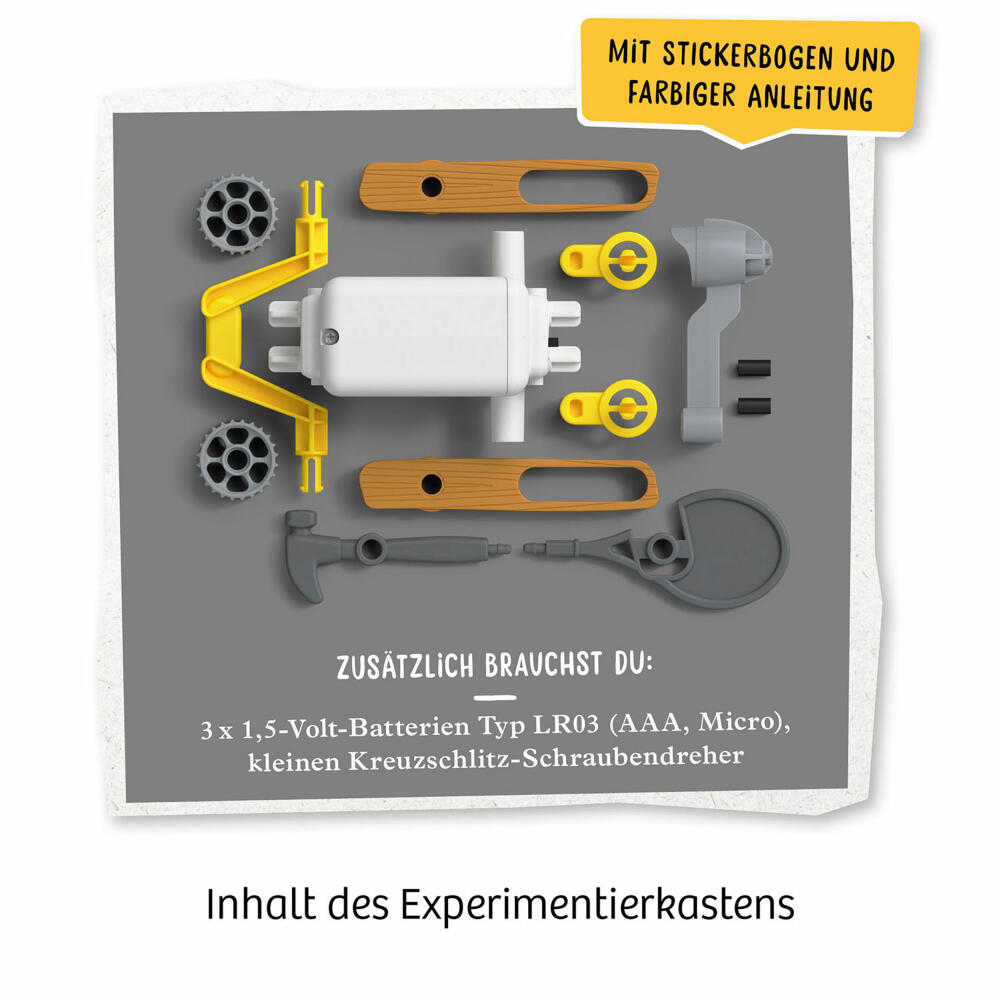KOSMOS ReBotz - Pitti der Walking-Bot, Roboter, Experimentierkasten, Bots, Spielzeug, 602581