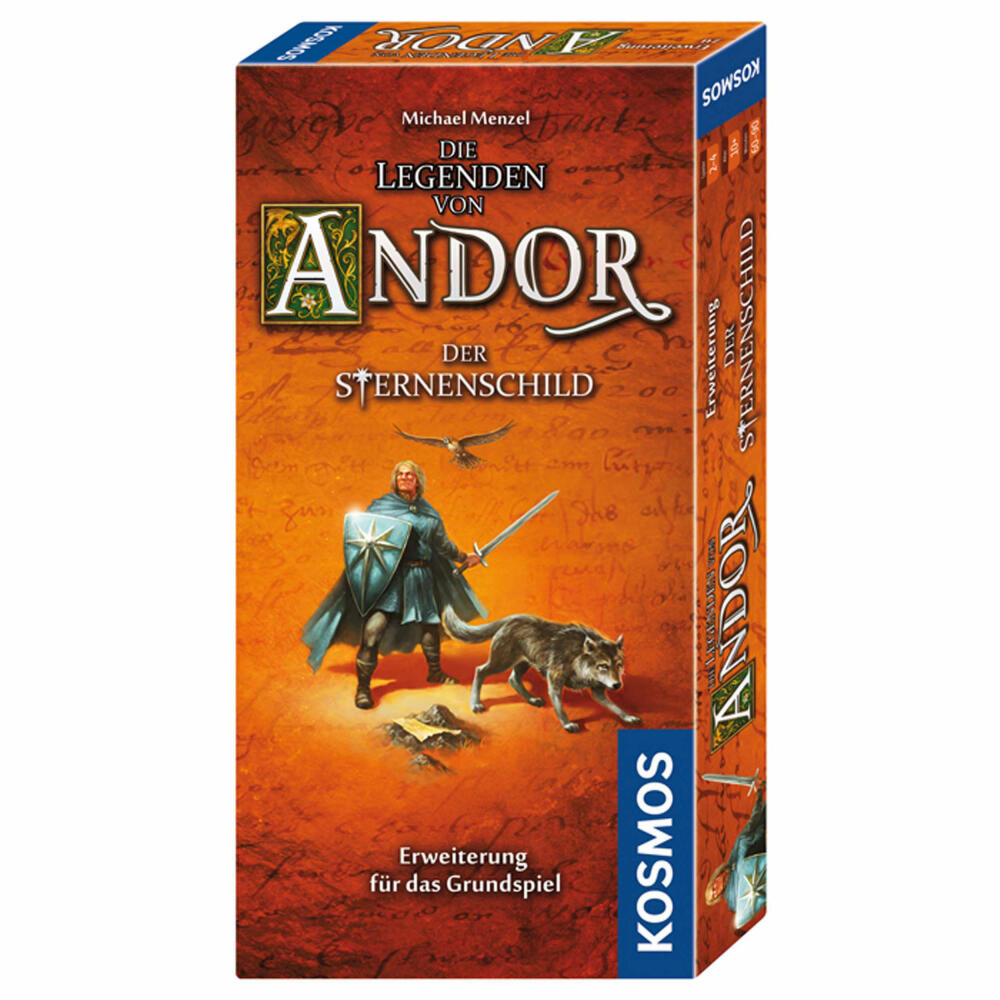 KOSMOS The Legends of Andor - The Star Shield, Expansion to the Basic Game, Adventure and Strategy, Game, Ages 10 and Up, 691936