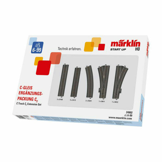 Märklin 24902 H0 Märklin Start up - C-track extension set C2