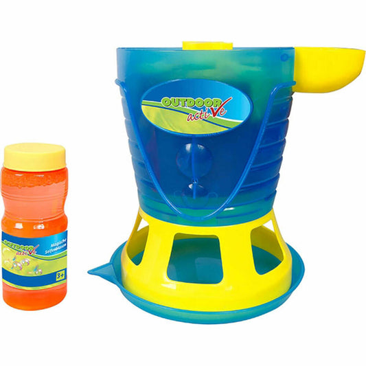 Outdoor active bubble machine