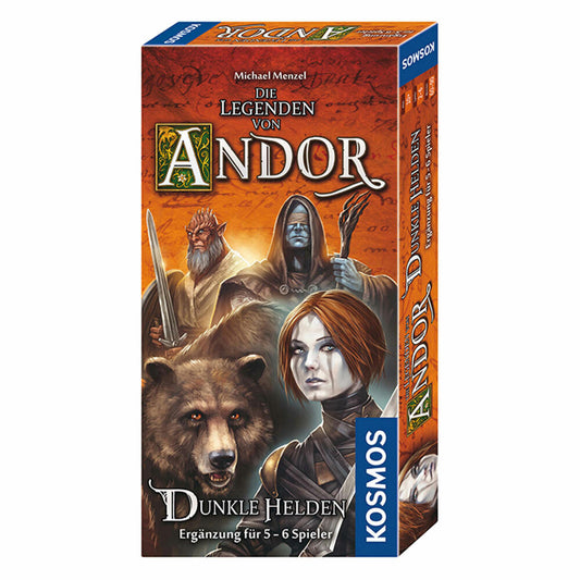 KOSMOS The Legends of Andor - Dark Heroes, Supplement to the Basic Game and for Part III, Adventure and Strategy, Game, Ages 10 and Up, 692841