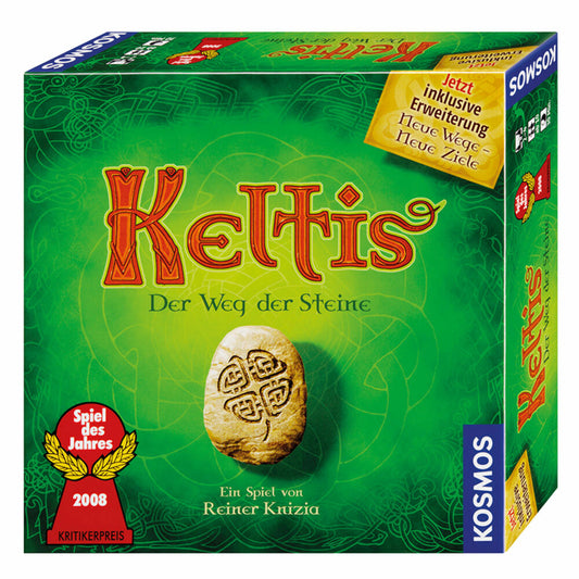 KOSMOS Family Games Keltis, Card Game, Strategy Game, Game, Ages 10 and Up, 691783