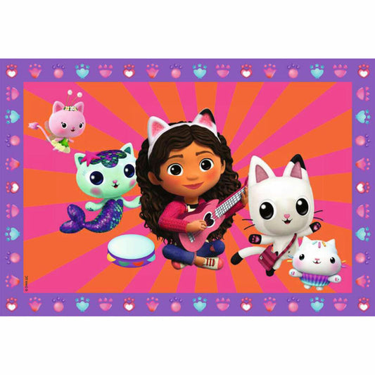 Ravensburger Paint by Numbers Junior Gabbys Dollhouse, Painting Set, Coloring Page, Painting, 23754