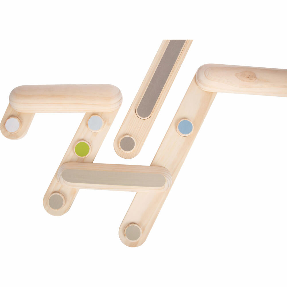 Legler Balancierstege Adventure, Outdoor-Spielzeug, Kletterspielzeug, Holz, 12241