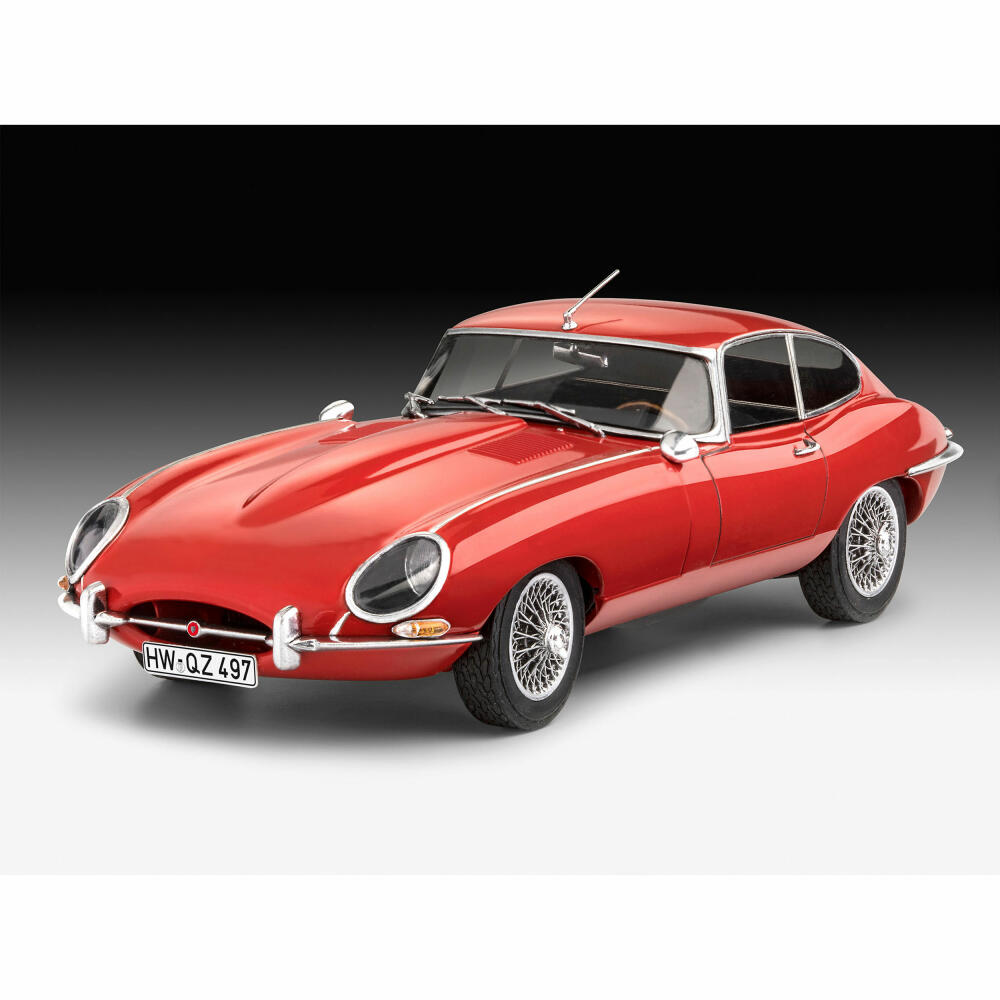 Revell Modellbausatz Geschenkset Jaguar 100th Anniversary, Modell Auto, Bausatz, 285 Teile, ab 12 Jahre, 05667