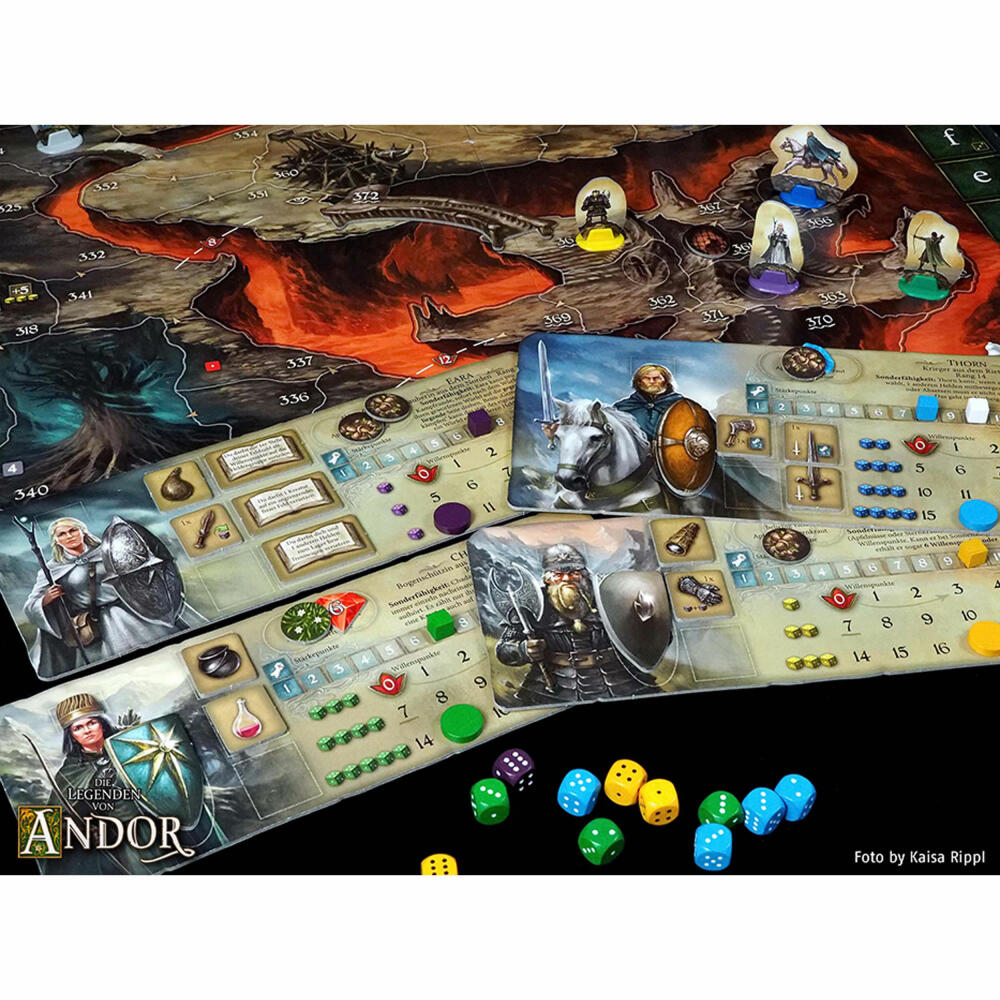 KOSMOS The Legends of Andor - Part III The Last Hope, Adventure Game, Strategy Game, Game, Ages 10 and Up, 692803