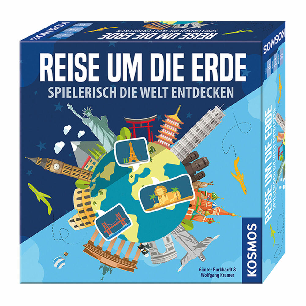 KOSMOS Journey around the World, Geography Game, Geography Geography Game, from 8 years, 692773
